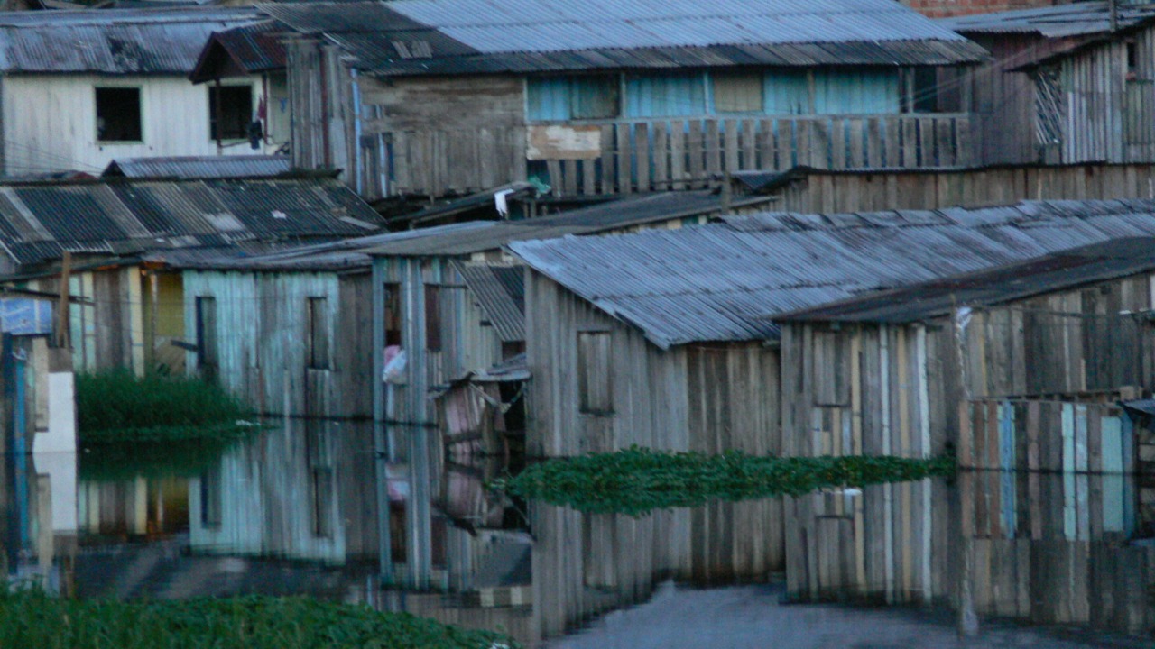 Zonas urbanas impactadas em Manaus cheia de 2009 Foto Jochen Schongart INPA
