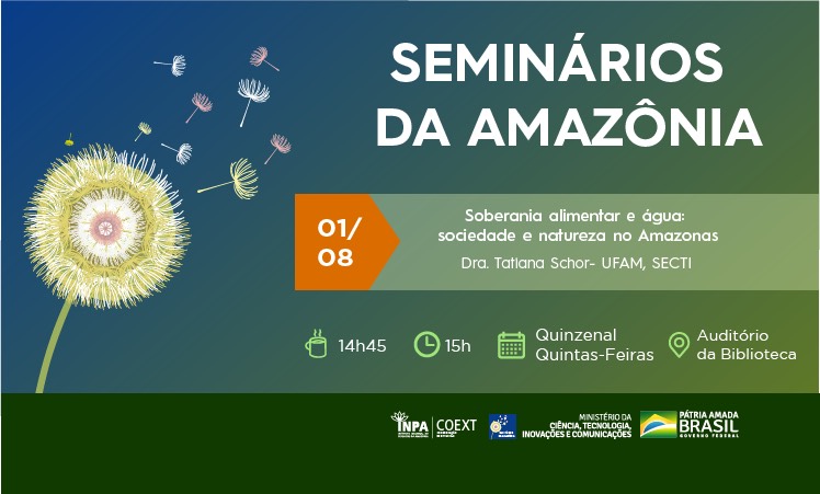Seminarios Da Amazonia INPA Tatiana Schor 01.08.19